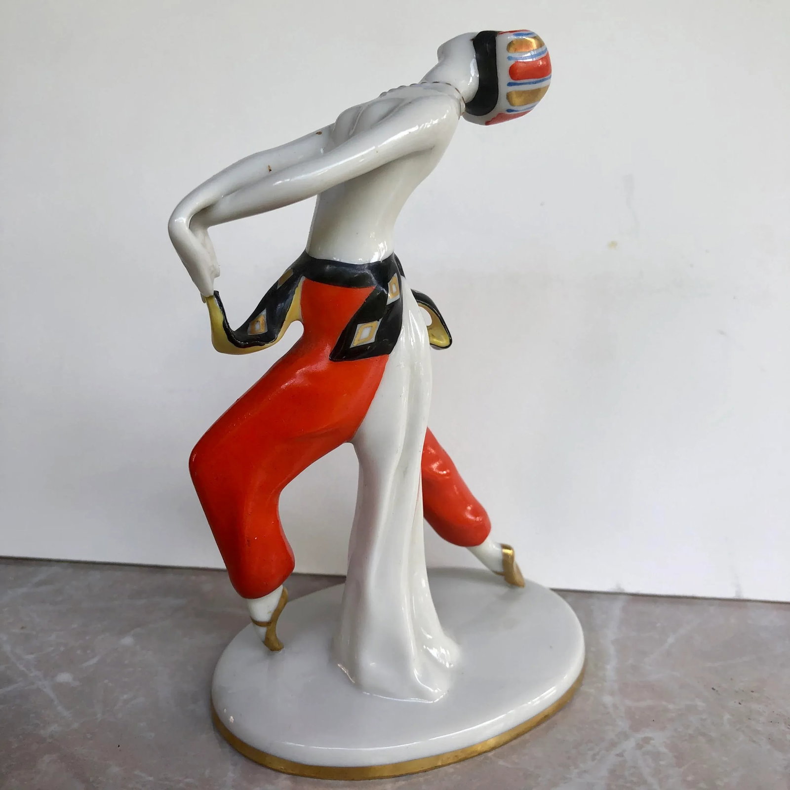 William Goebel Art Deco Ballet Russe Style Dancer Figurine - 2