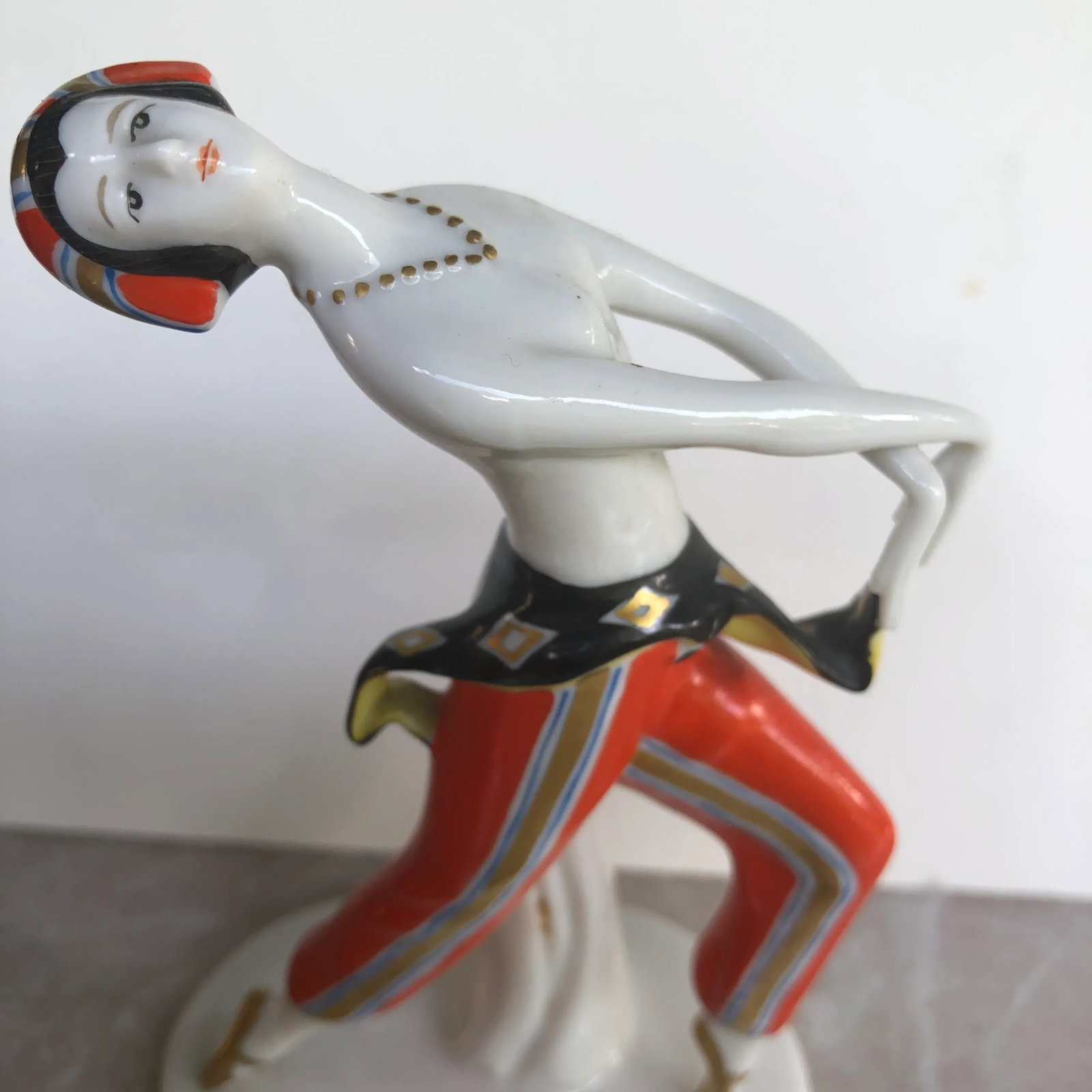 William Goebel Art Deco Ballet Russe Style Dancer Figurine - 4