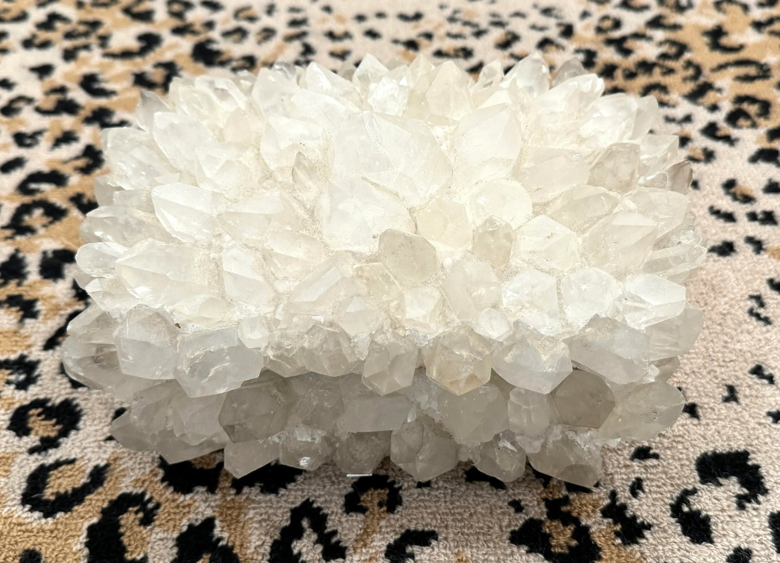 Vintage Clear Quartz Box by McCoy Design - 2