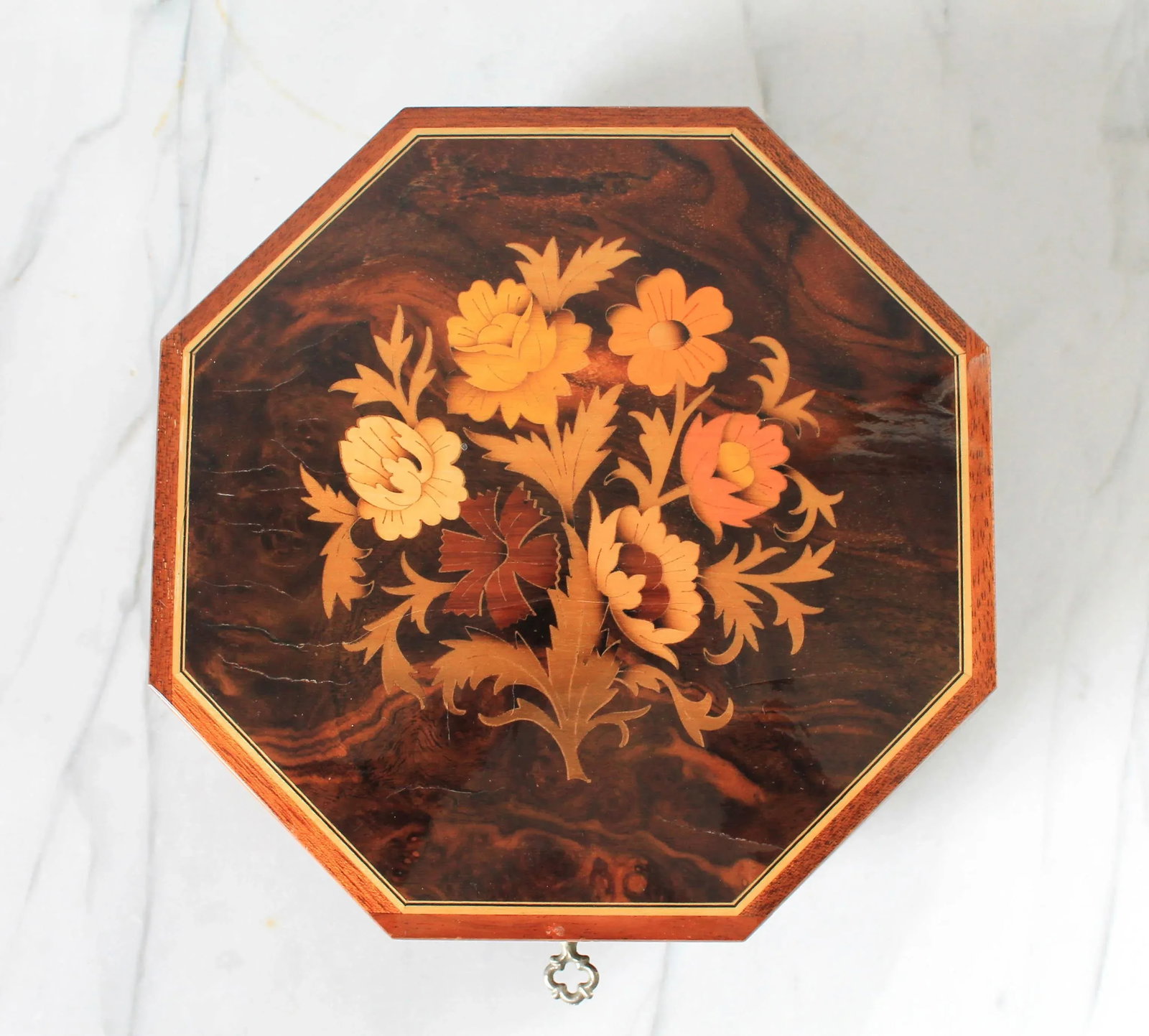 Vintage Italian Jewelry Music Box - 3