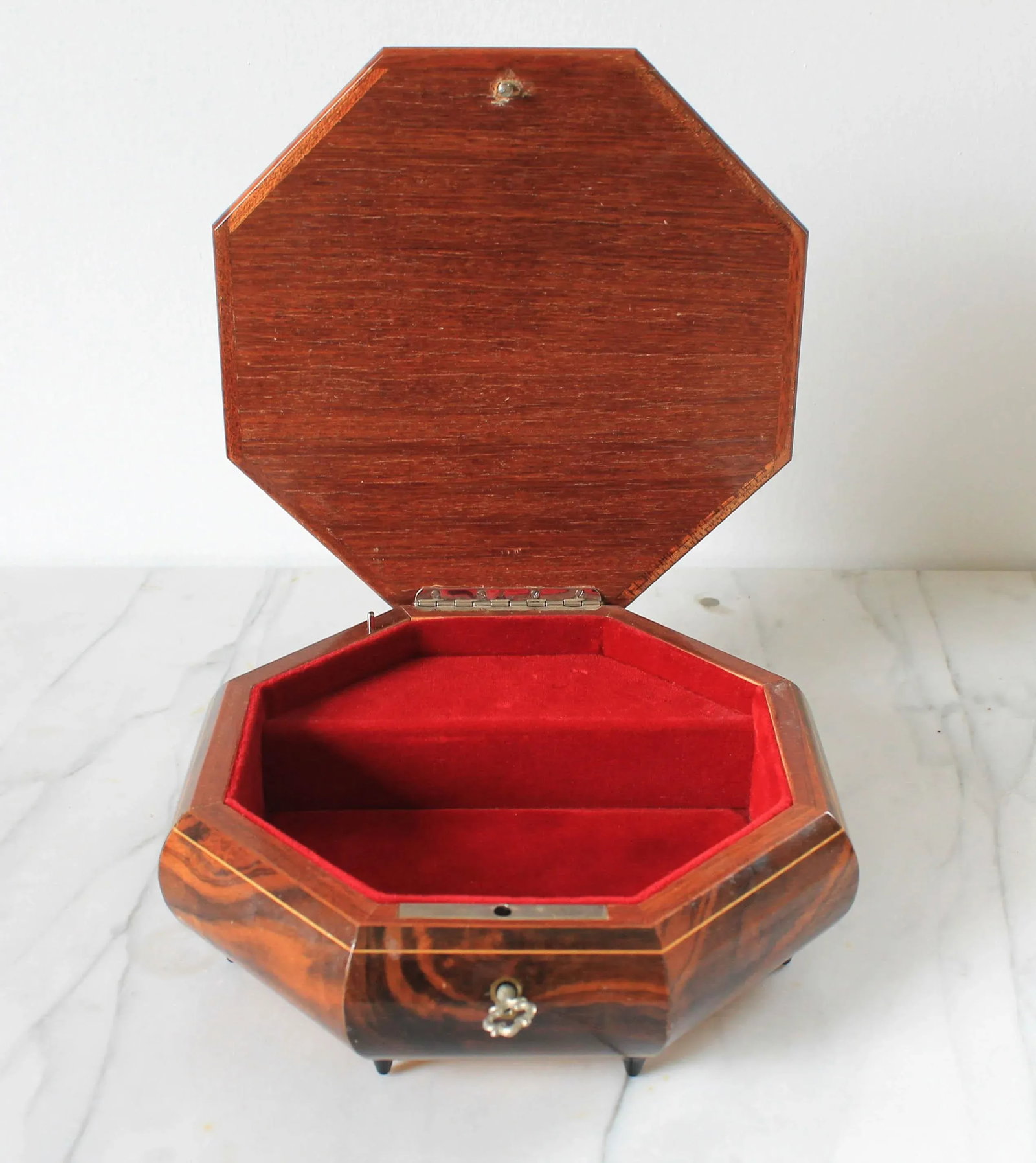 Vintage Italian Jewelry Music Box - 4