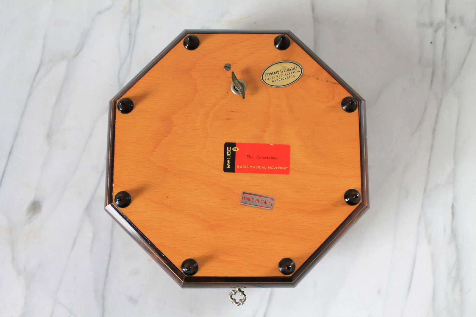 Vintage Italian Jewelry Music Box - 7
