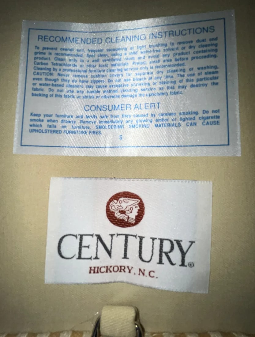 Century Furniture Custom Curved Sofa - 11