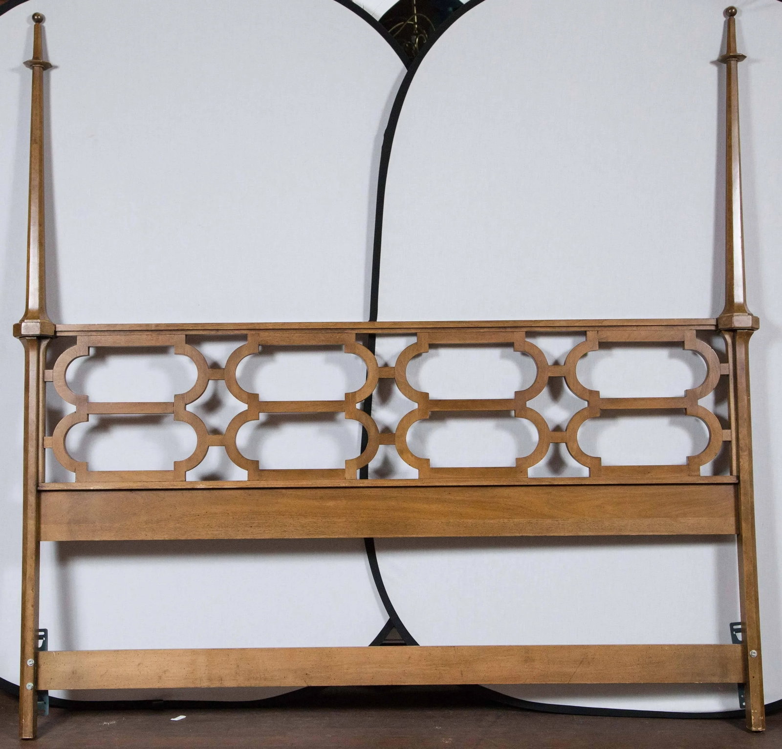 1960s Vintage Hollywood Regency Headboard - 4