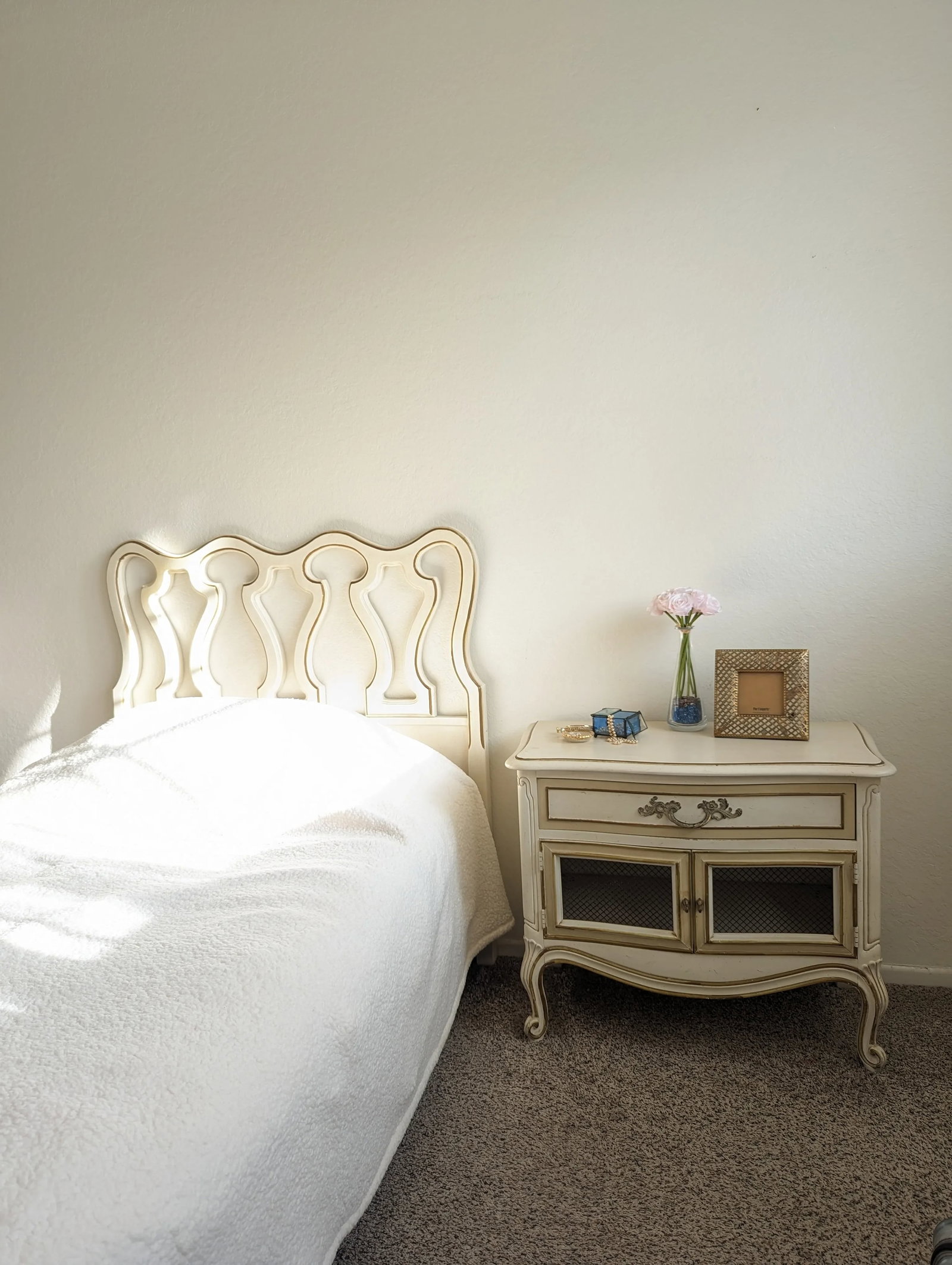 Drexel Heritage Touraine II French Provincial French Country Twin Wood Headboard - 2