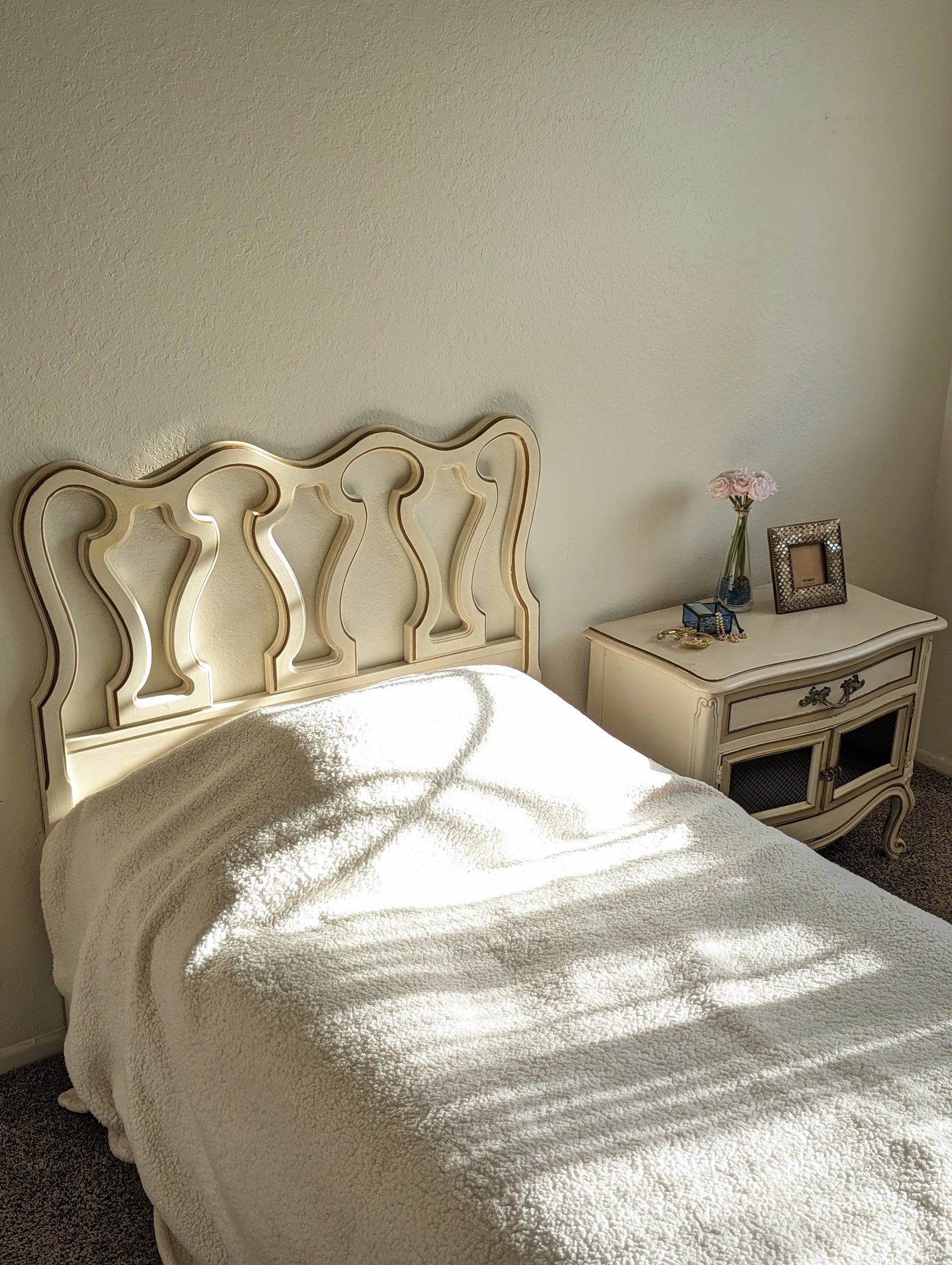 Drexel Heritage Touraine II French Provincial French Country Twin Wood Headboard - 6