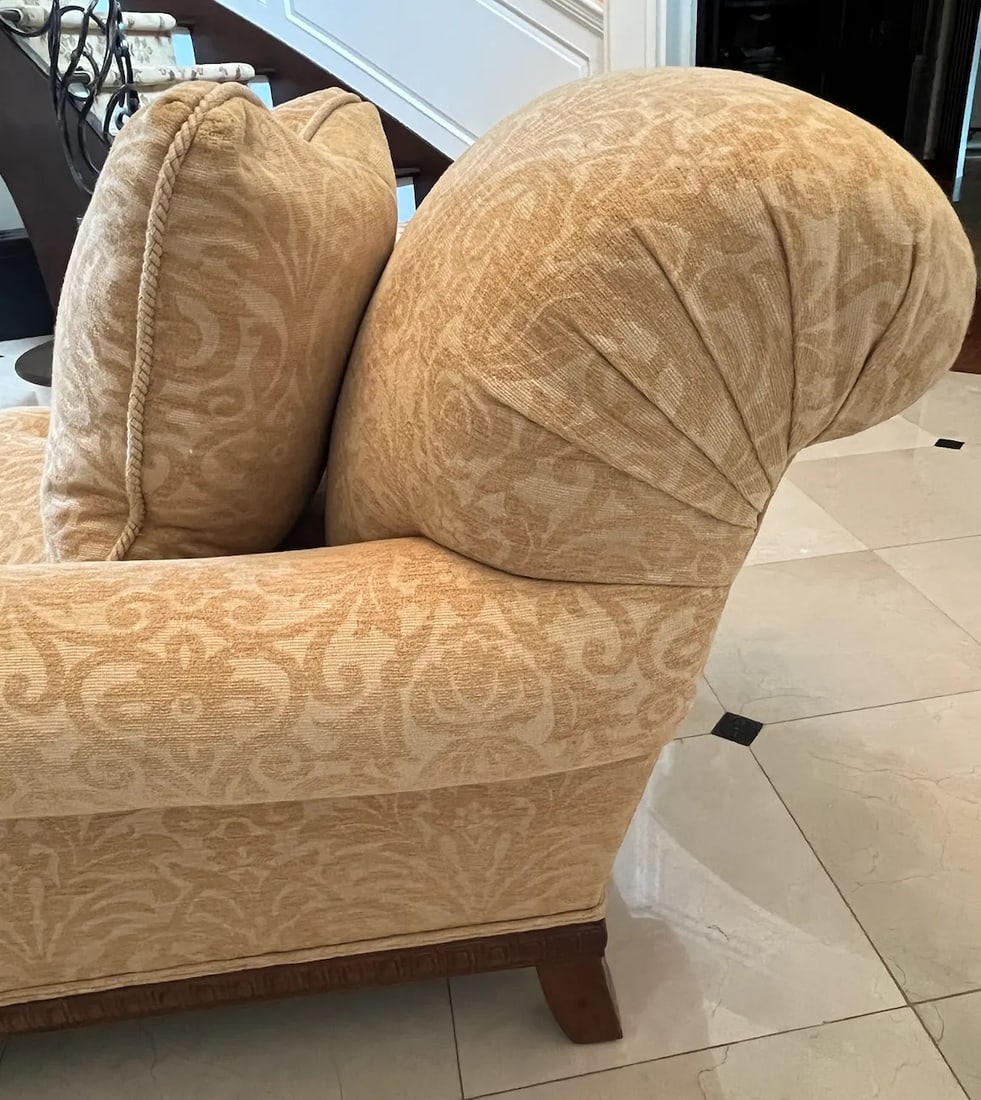 Century Furniture Lt Designs Upholstered Chair With Ottoman - 5