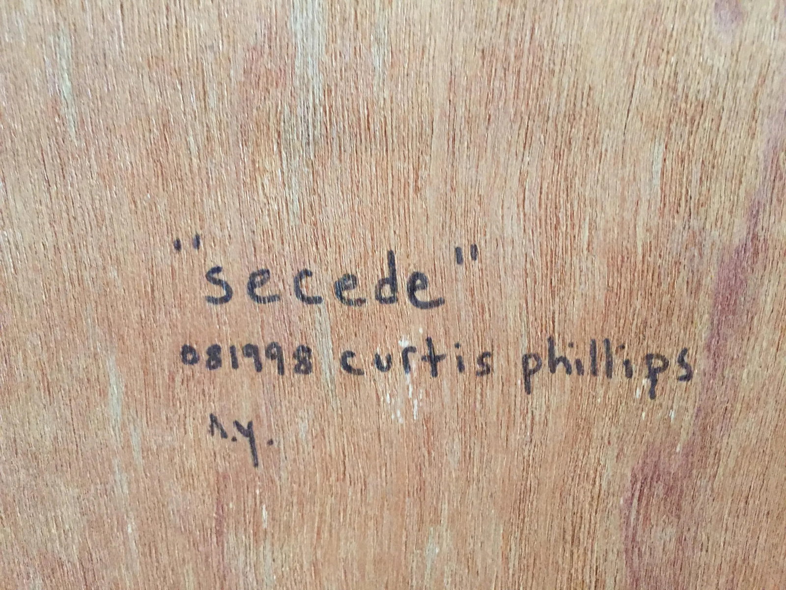 Contemporary Landscape Painting 'Secede' by Curtis Phillips, 1998, - 3
