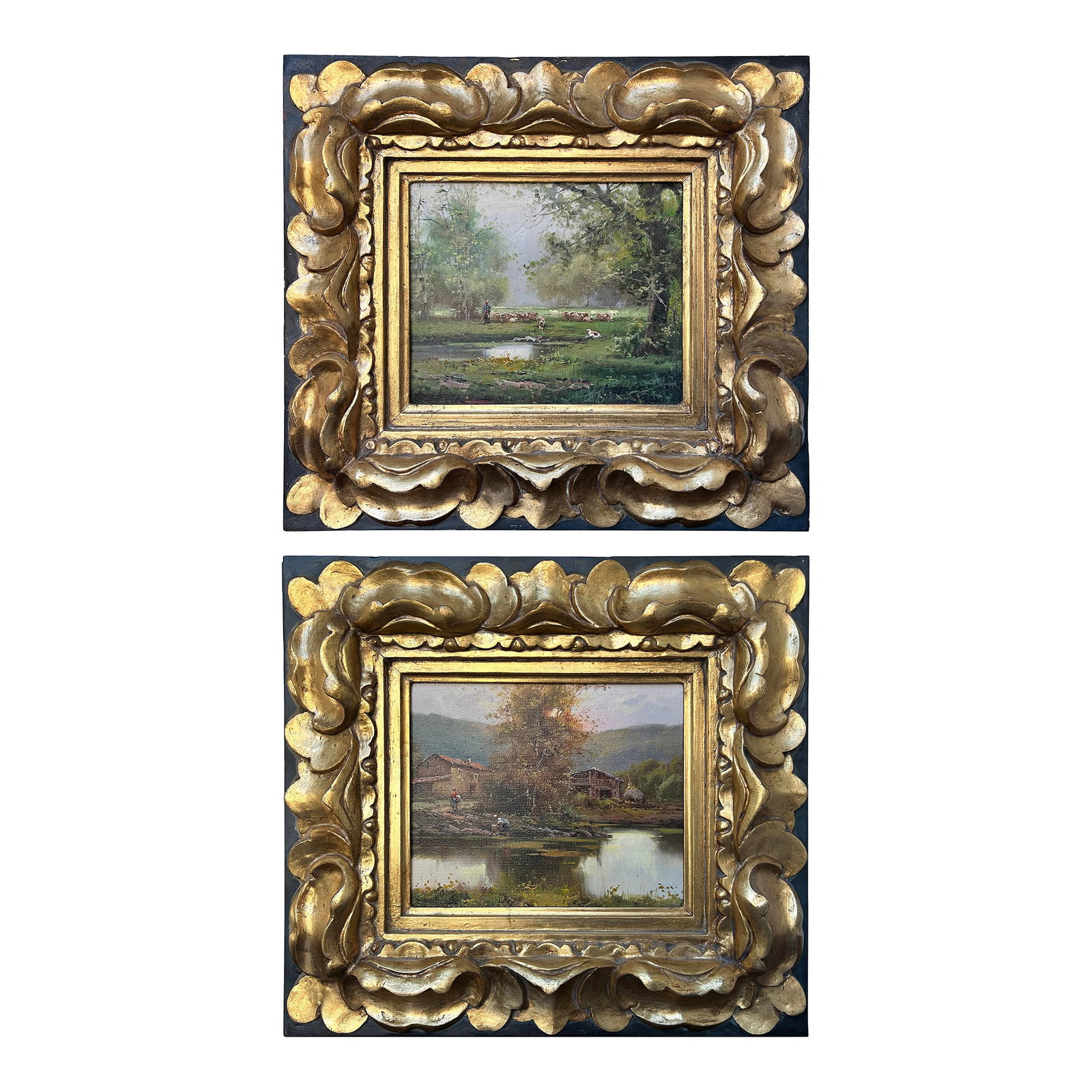 Traditional Caballero Landscape Paintings - a Pair (1 of 12)