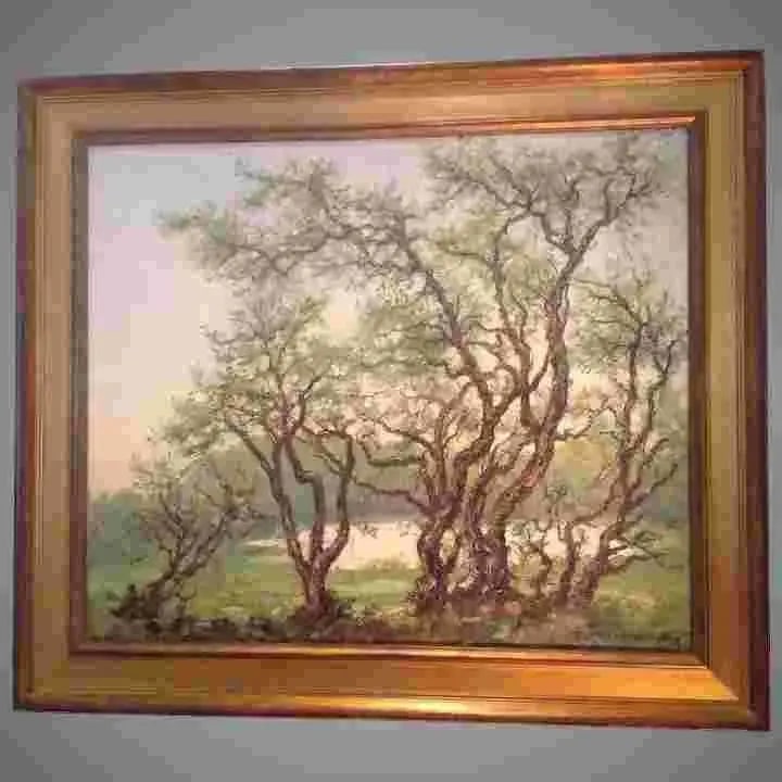Hans Langtved(Danish 1892-1979) Oil Painting - 8