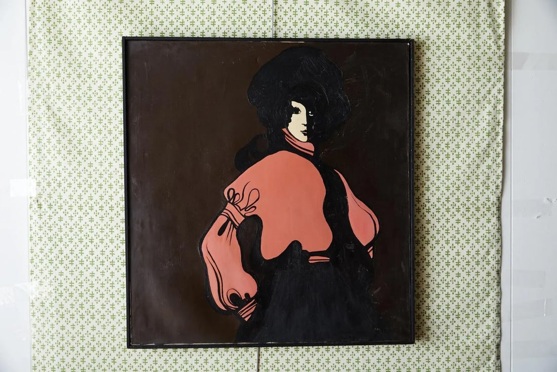 60s Mod Stylized Portrait of a Woman - 8