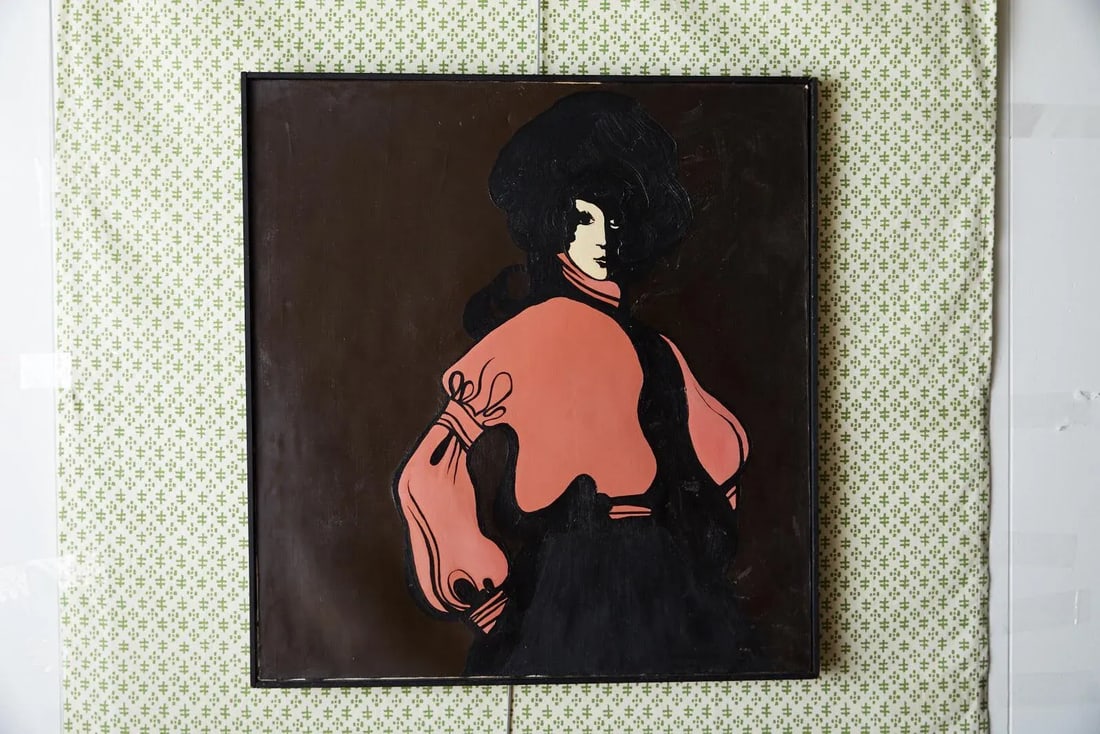 60s Mod Stylized Portrait of a Woman - 9
