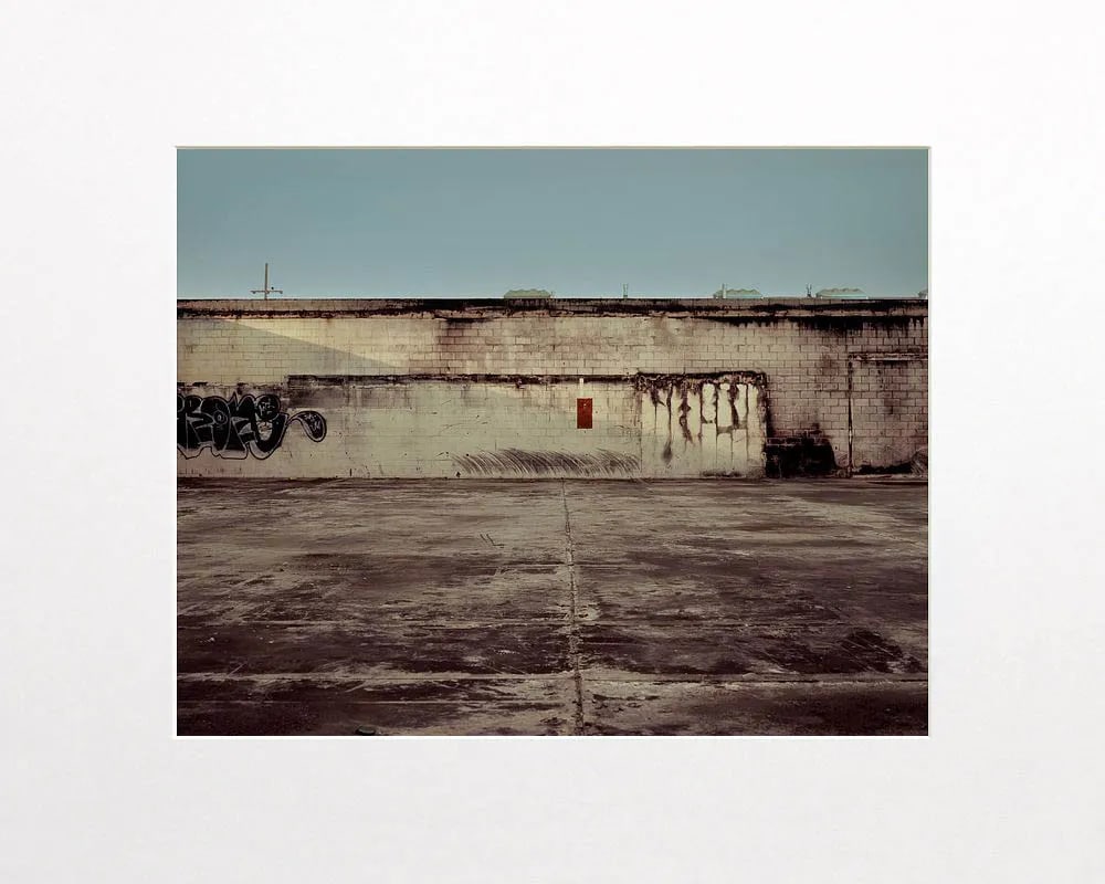 Contemporary Night Photo "Burned-Out Building" by John Vias - 2
