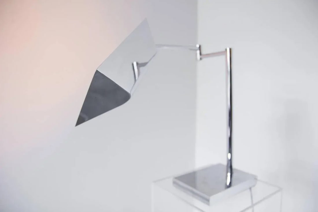 Koch & Lowy Chrome Desk Lamp - 2