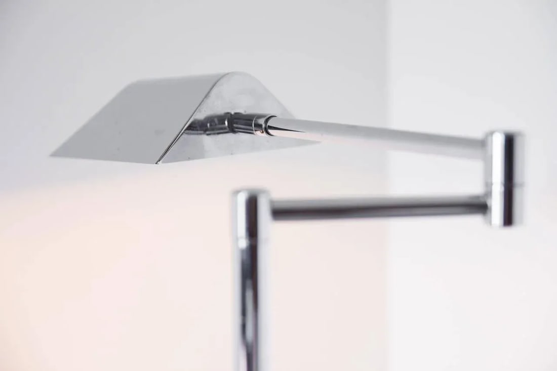 Koch & Lowy Chrome Desk Lamp - 3