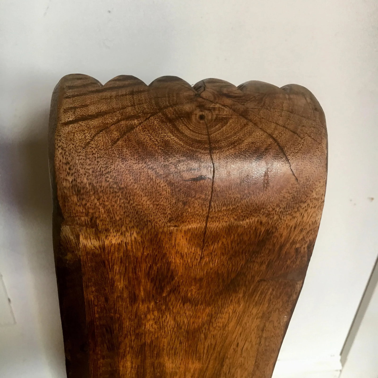 Carved Mahogany Architectural Corbels - a Pair - 9