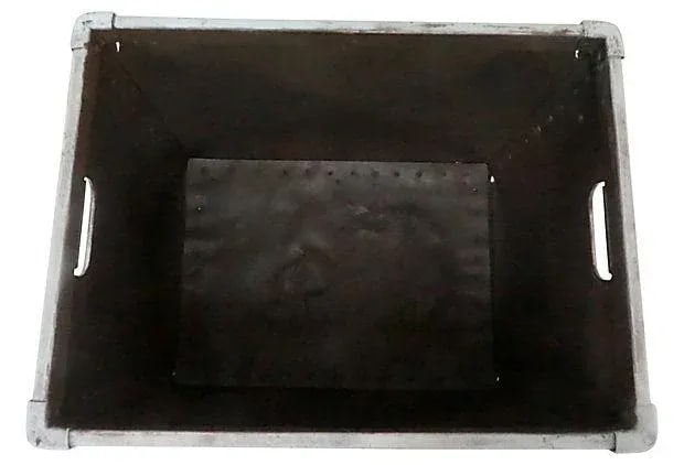 1950's Decorated Mailroom Bin - 7