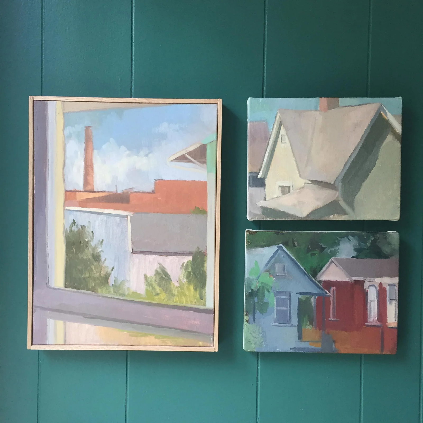 Michelle Farro Nashville Landscape Series Oil Painting - 3