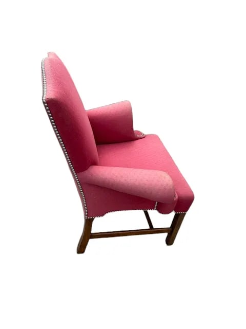 Pair of 1920s Mahogany Chippendale Style Library Chairs - 10
