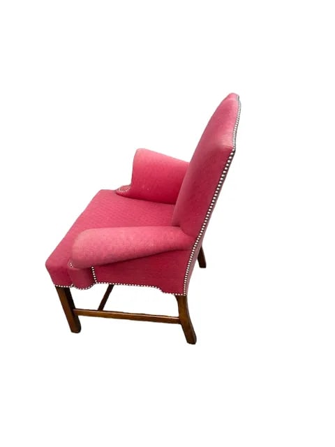 Pair of 1920s Mahogany Chippendale Style Library Chairs - 12