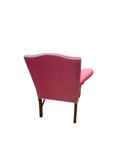 Pair of 1920s Mahogany Chippendale Style Library Chairs - 8