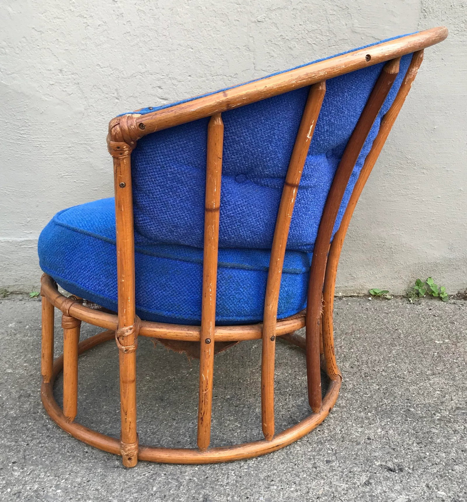 1940s Vintage Heywood Wakefield AshCraft Barrel Chair - 3