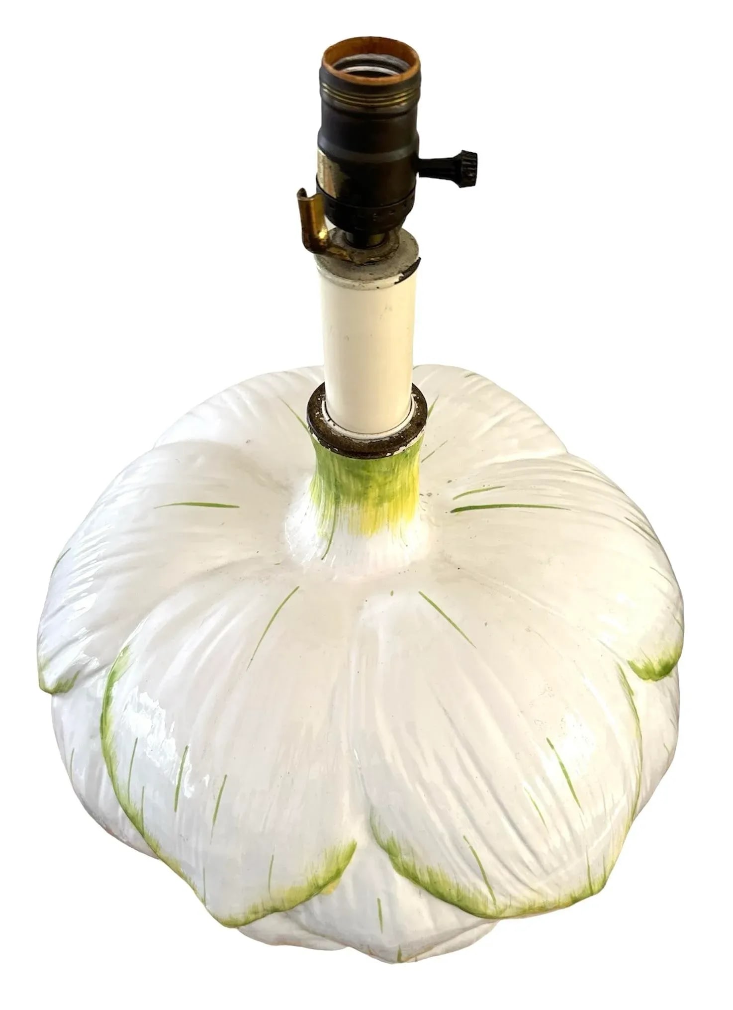 Vintage Monumental Italian Artichoke Lamp - 11