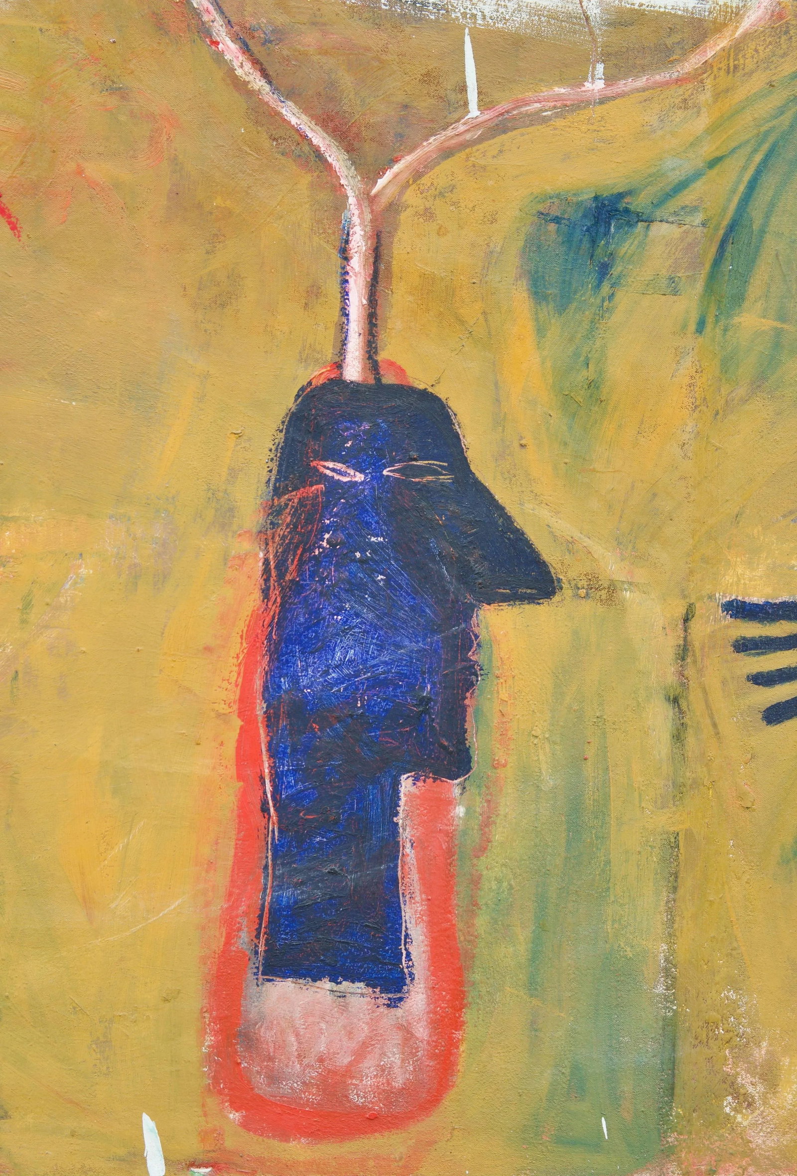 Large Oil on Canvas in the Style of Jean-Michel Basquiat - 3