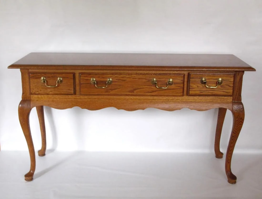 Rustic European Provencal-Style Console - 7