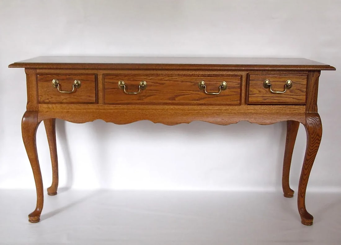 Rustic European Provencal-Style Console - 9