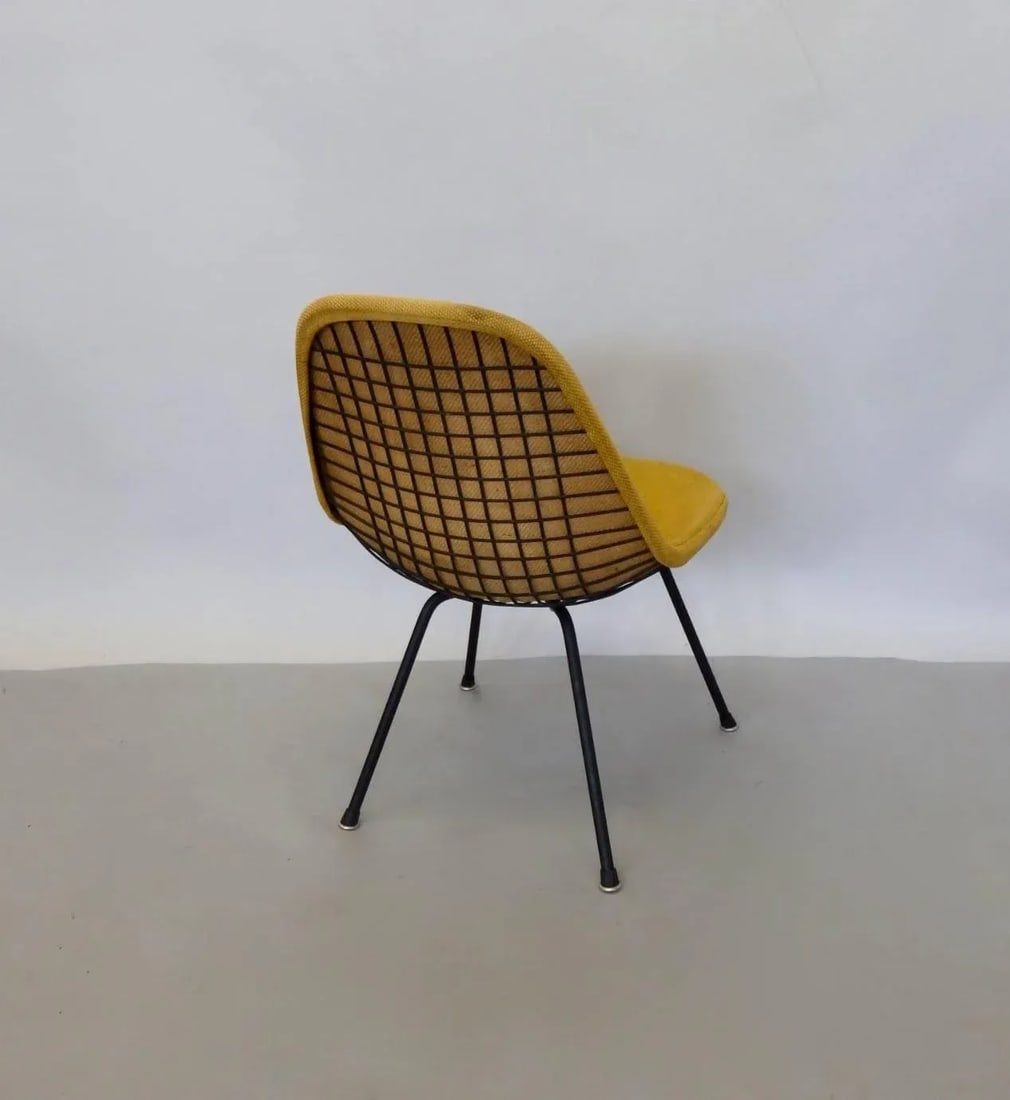 Eames Herman Miller Dkr Chair on Early Production Low X-Base - 3