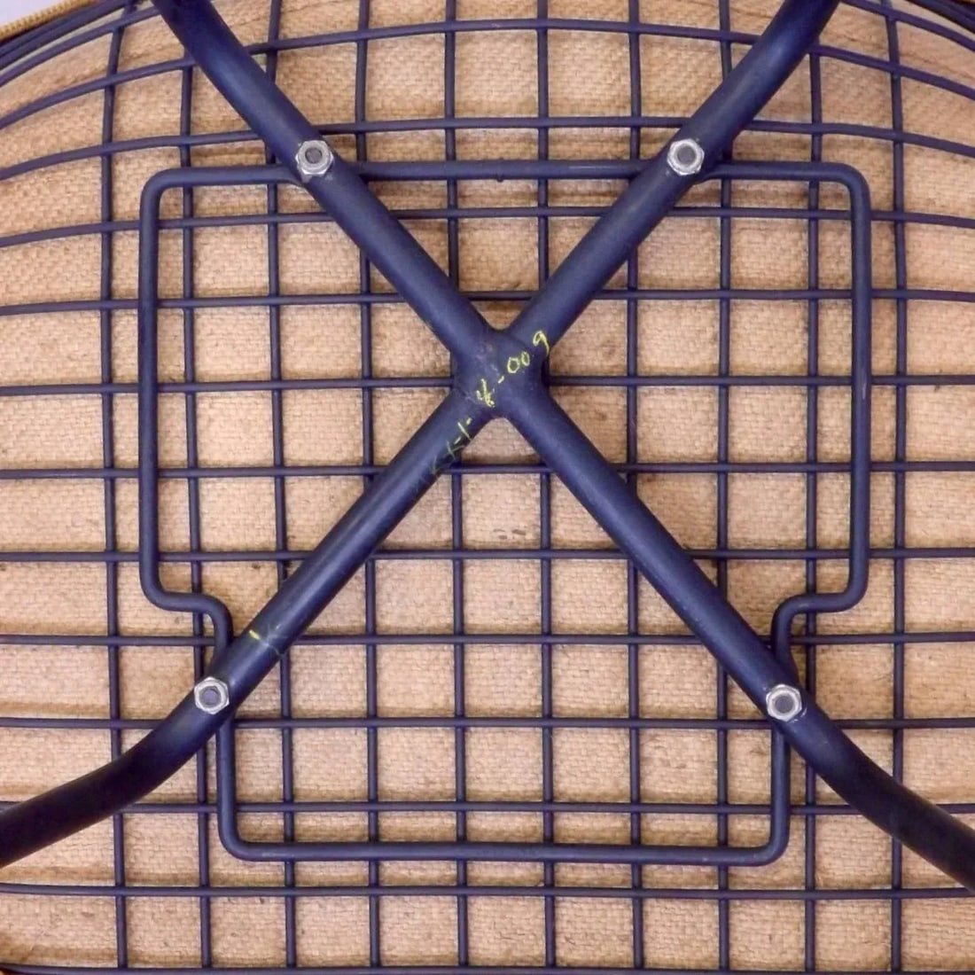 Eames Herman Miller Dkr Chair on Early Production Low X-Base - 6