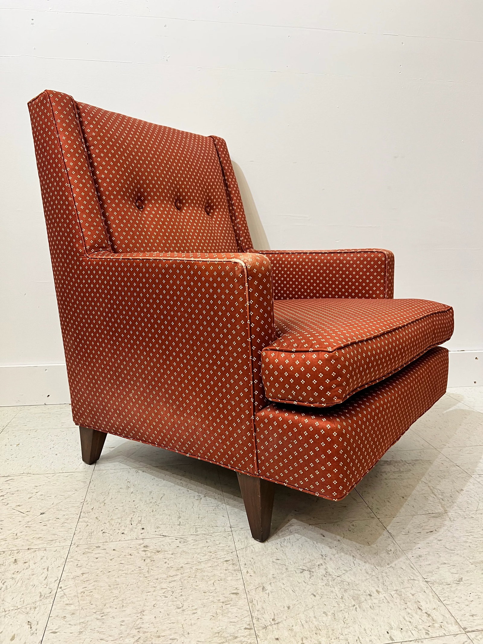 Mid 20th Century Pair Dunbar Chairs Mister Model #5301 Edward Wormley - 2
