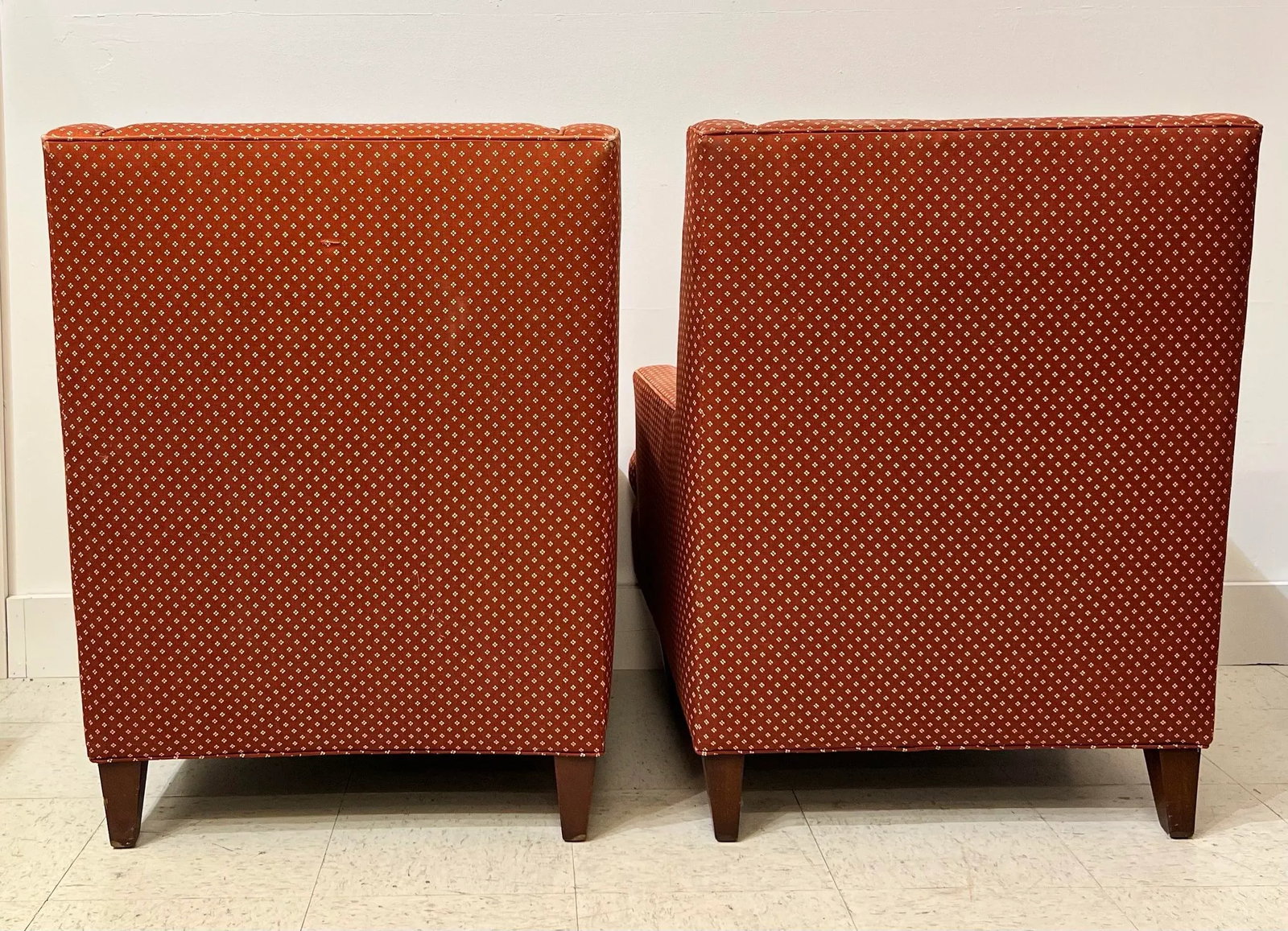 Mid 20th Century Pair Dunbar Chairs Mister Model #5301 Edward Wormley - 5