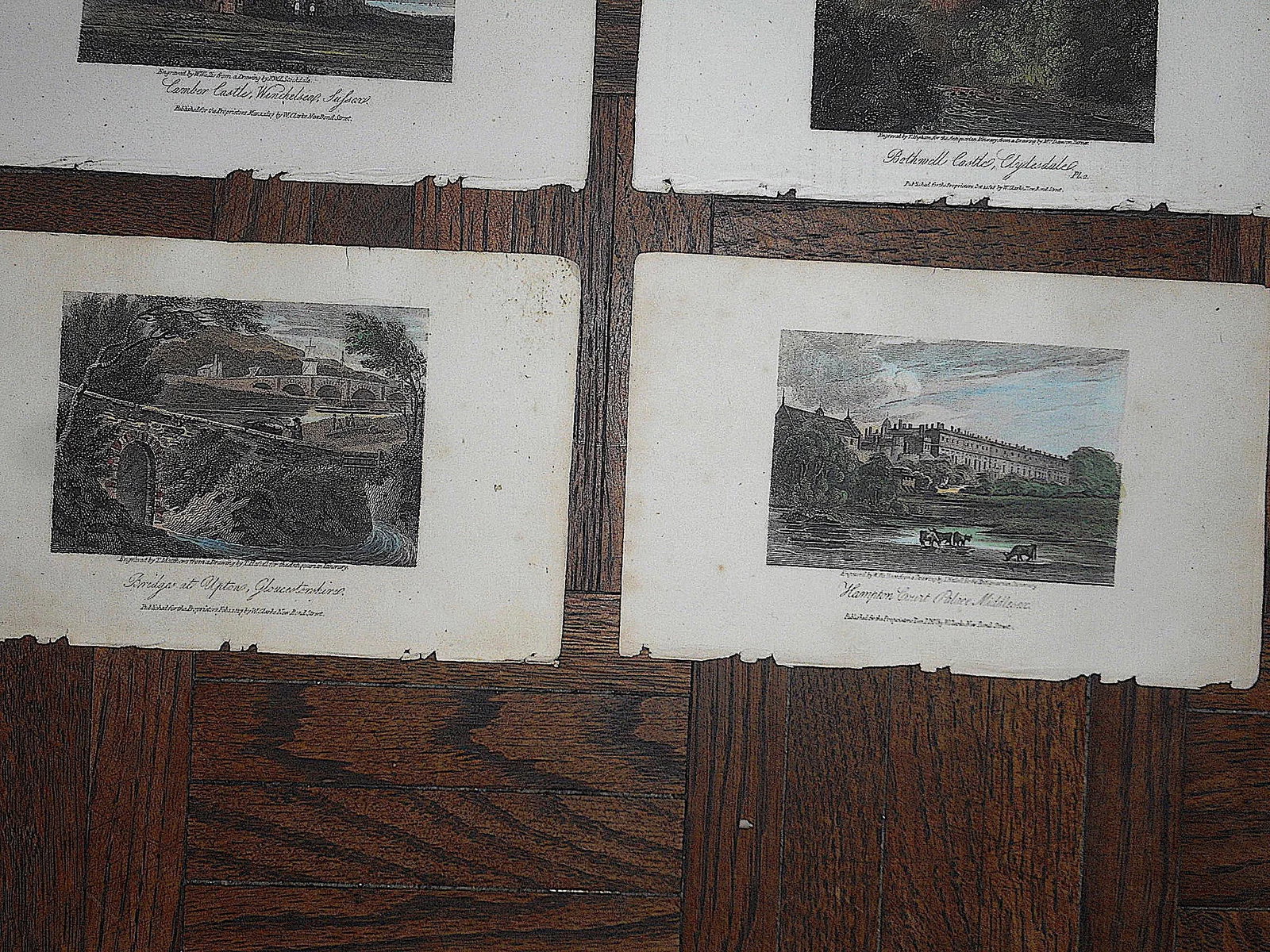 Authentic Antique 19th C. Architectural Engravings-England-Set of 12 - 4