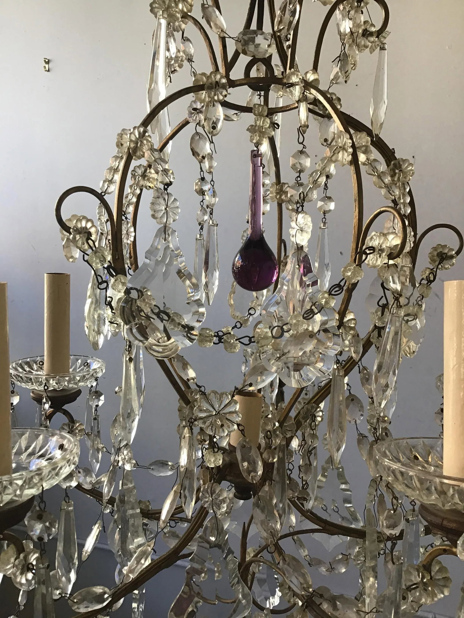 1960s Italian Crystal Chandelier - 7