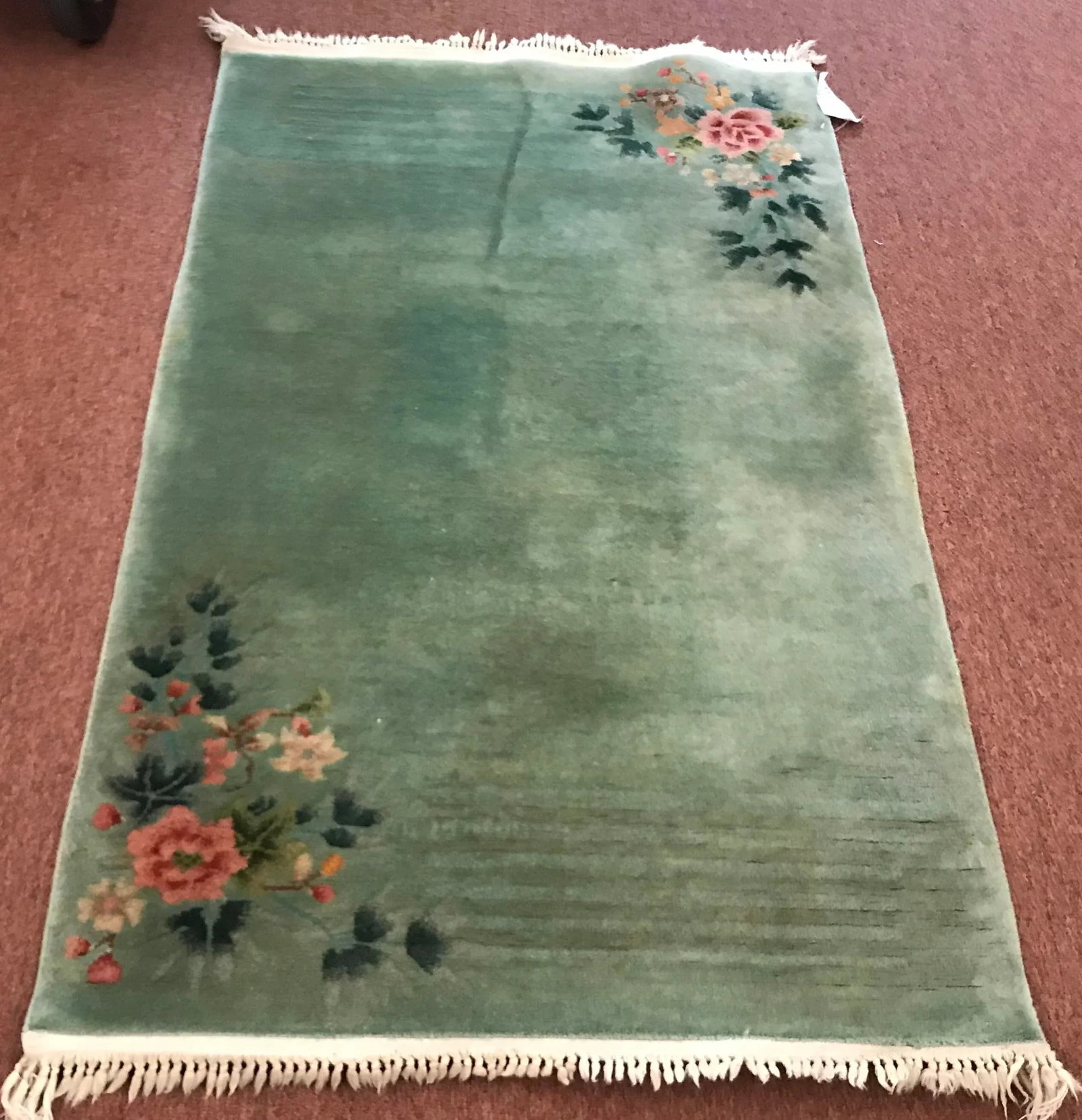 Vintage Art Deco Chinese Rug - 3' * 4'9'' - 11