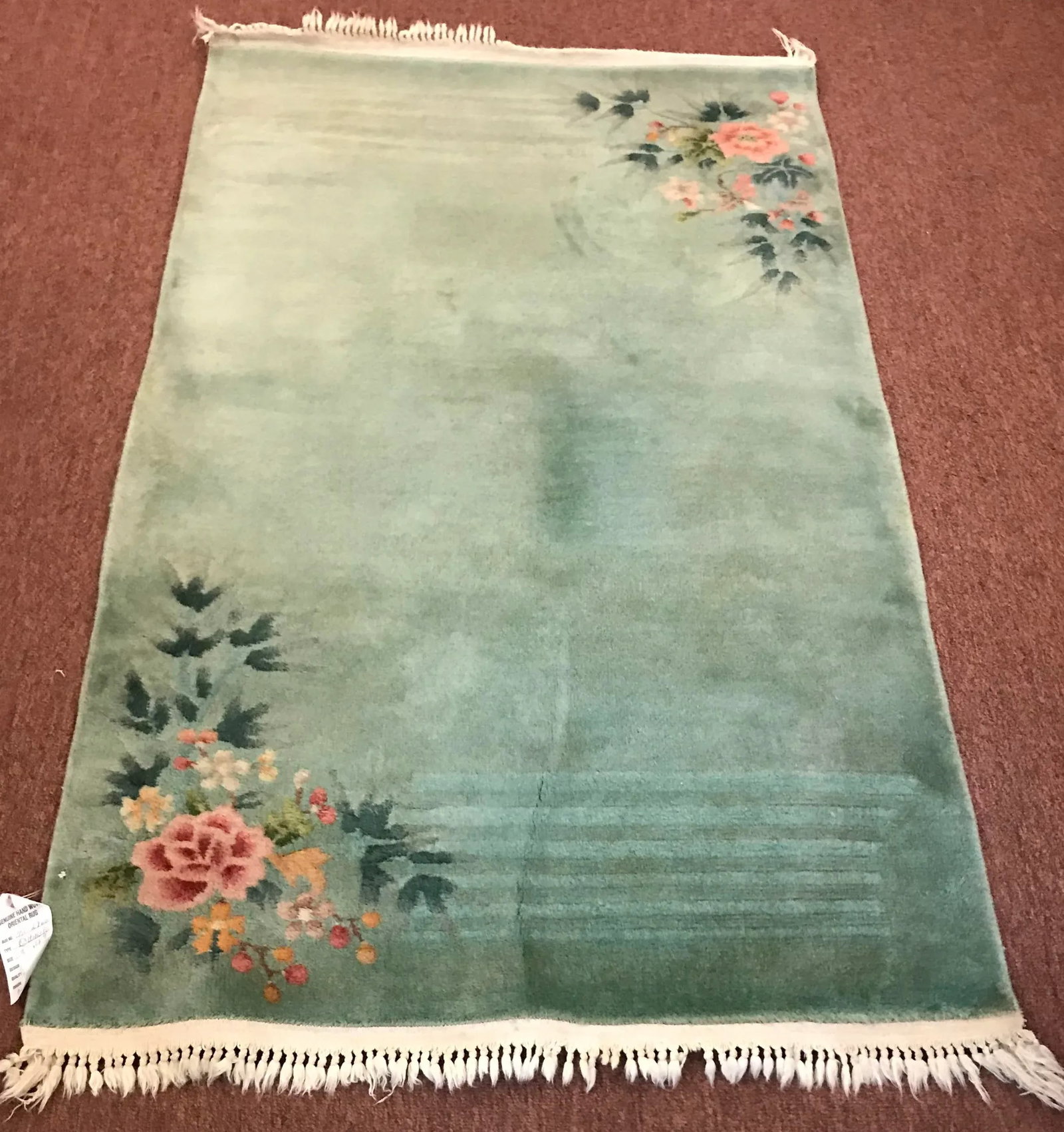Vintage Art Deco Chinese Rug - 3' * 4'9'' - 2