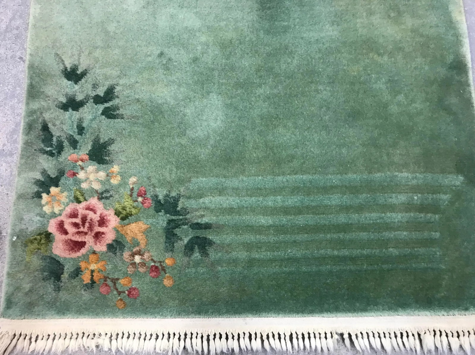 Vintage Art Deco Chinese Rug - 3' * 4'9'' - 8