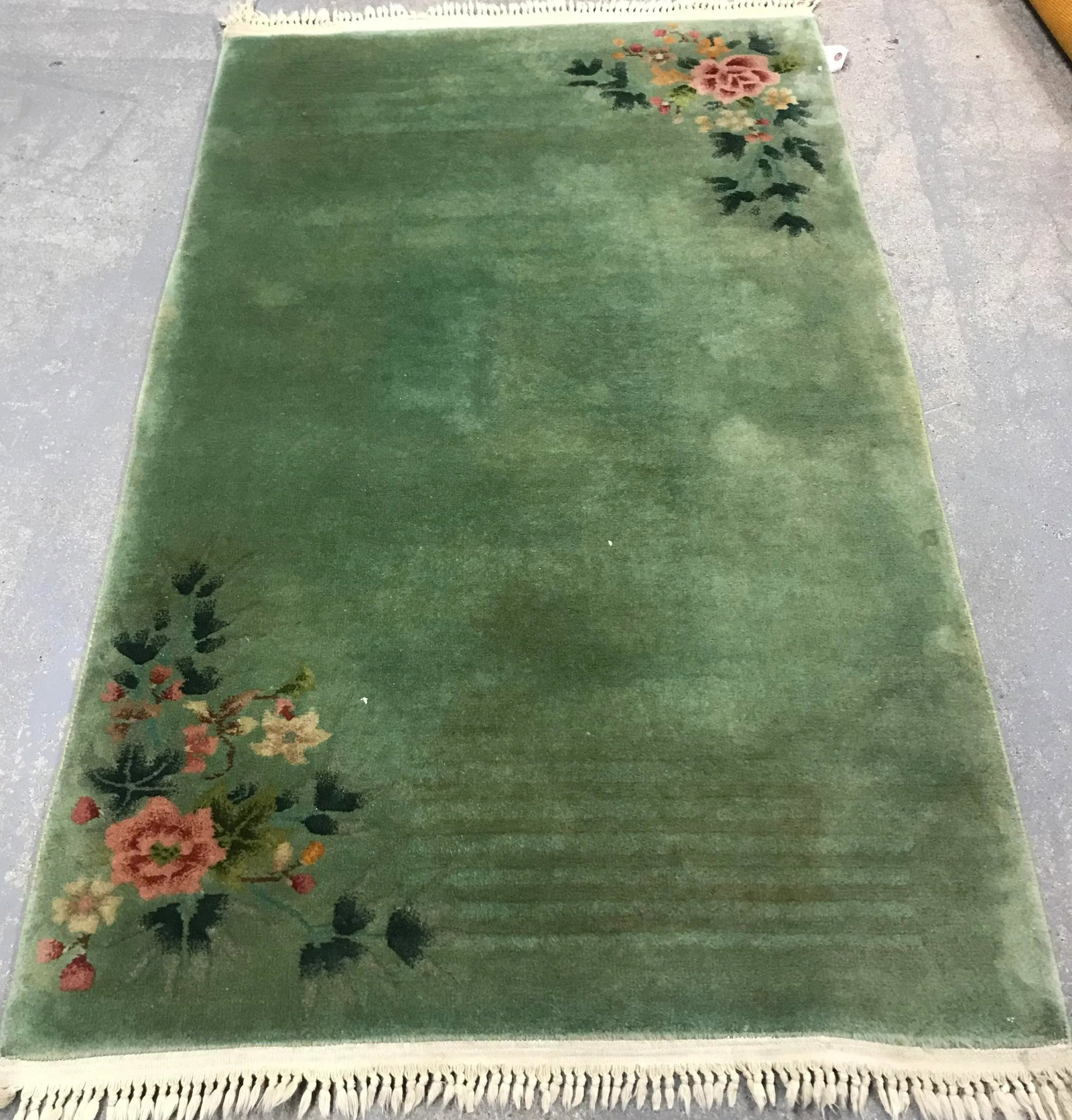 Vintage Art Deco Chinese Rug - 3' * 4'9'' - 9