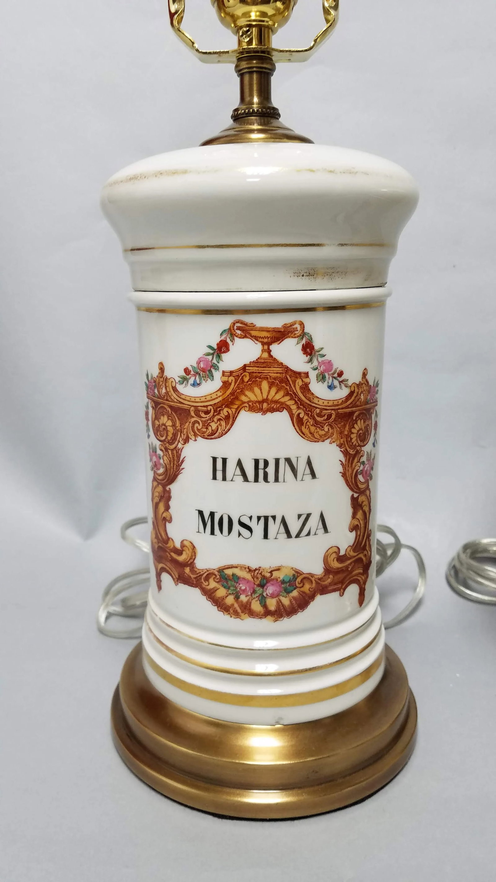 19th Century French Apothecary Jar Lamps - A Pair - 10