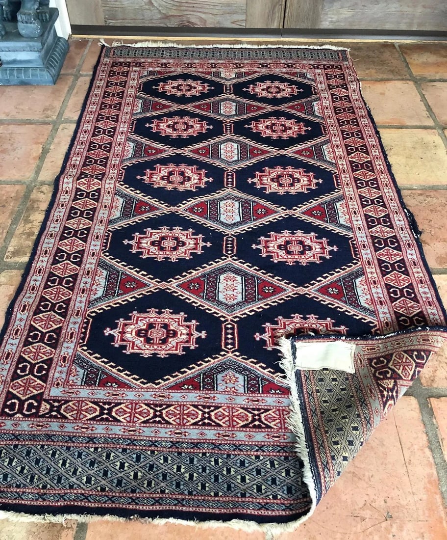 Vintage Persian Hamadan Rug - 4