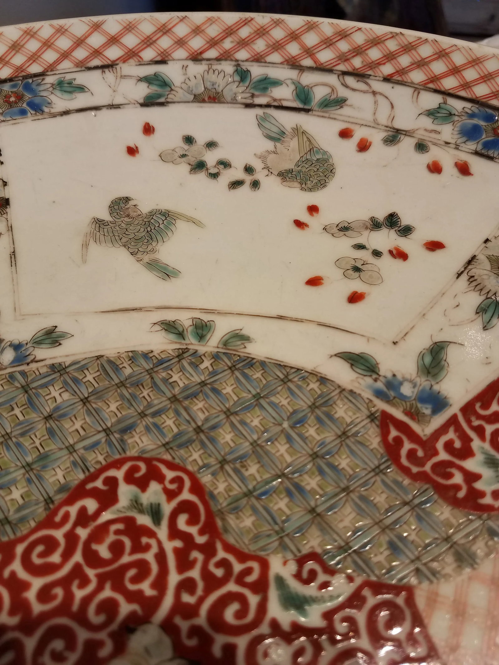 1880 Antique Imari Plate - 5
