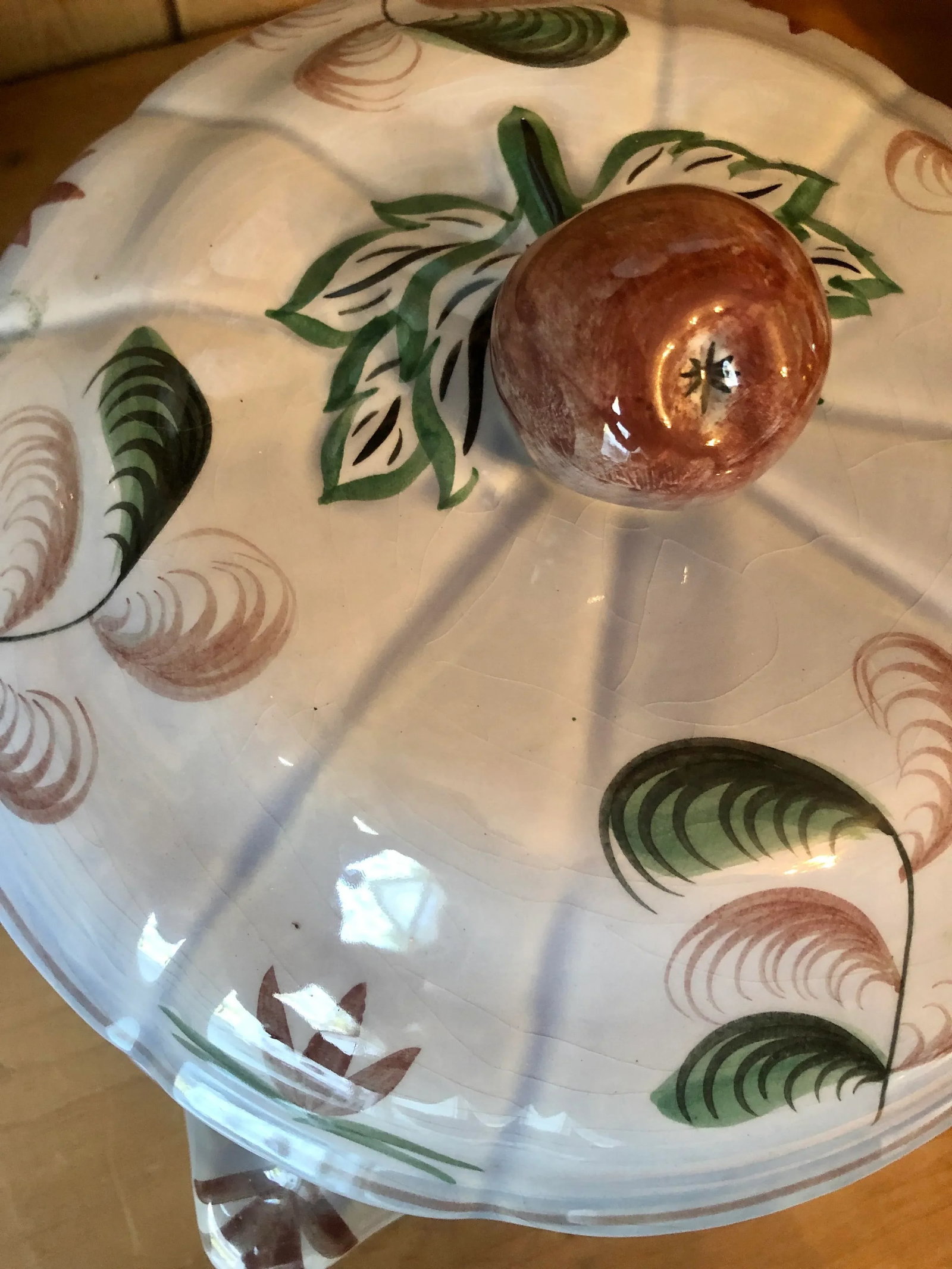 Mid 20th Century Longchamp "Blue Duck" French Faience Majolica Soup Tureen - 12