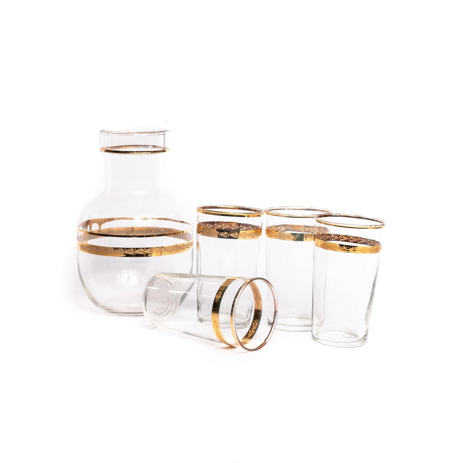 Vintage Art Deco Cocktail Drinks Set - 5 Piece Set - 2