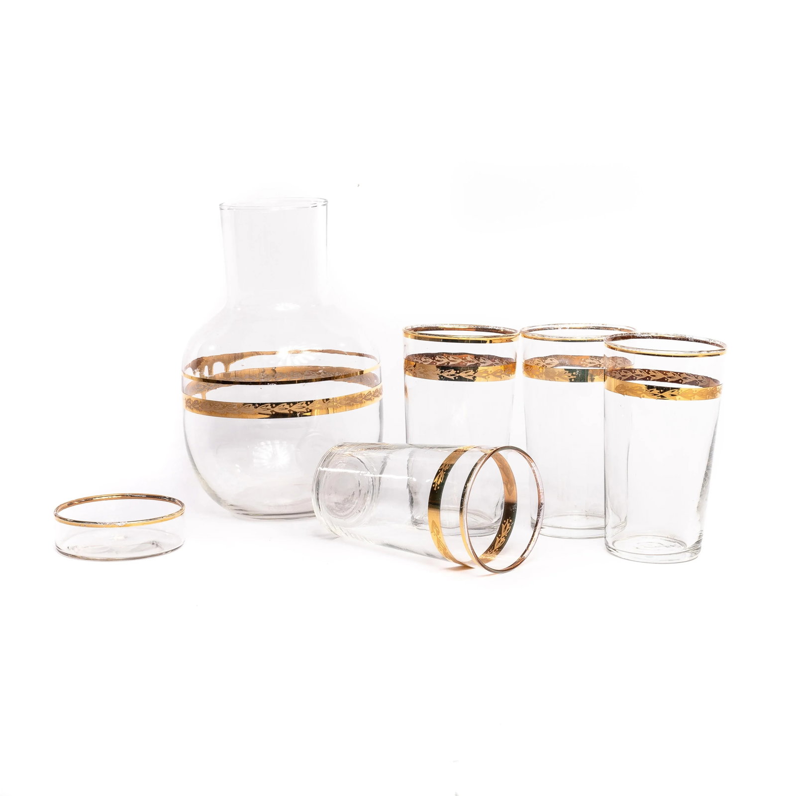 Vintage Art Deco Cocktail Drinks Set - 5 Piece Set - 3