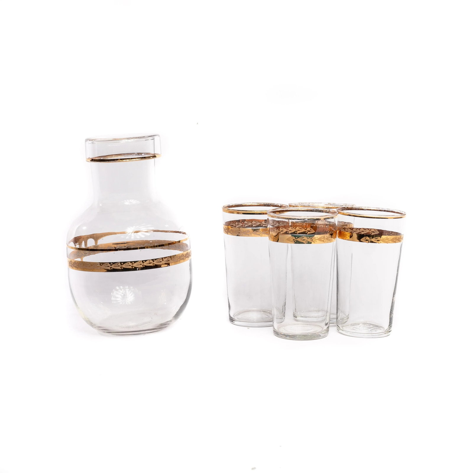 Vintage Art Deco Cocktail Drinks Set - 5 Piece Set - 4