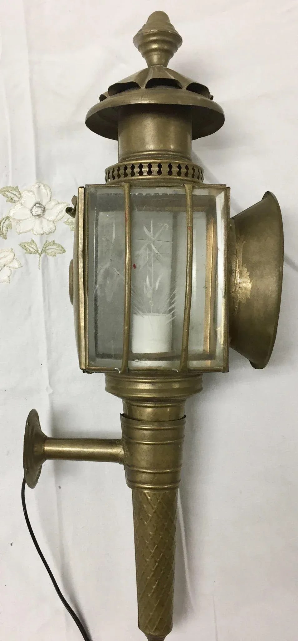 Early 20th Century American Coach Lamps Sconces - a Pair - 3