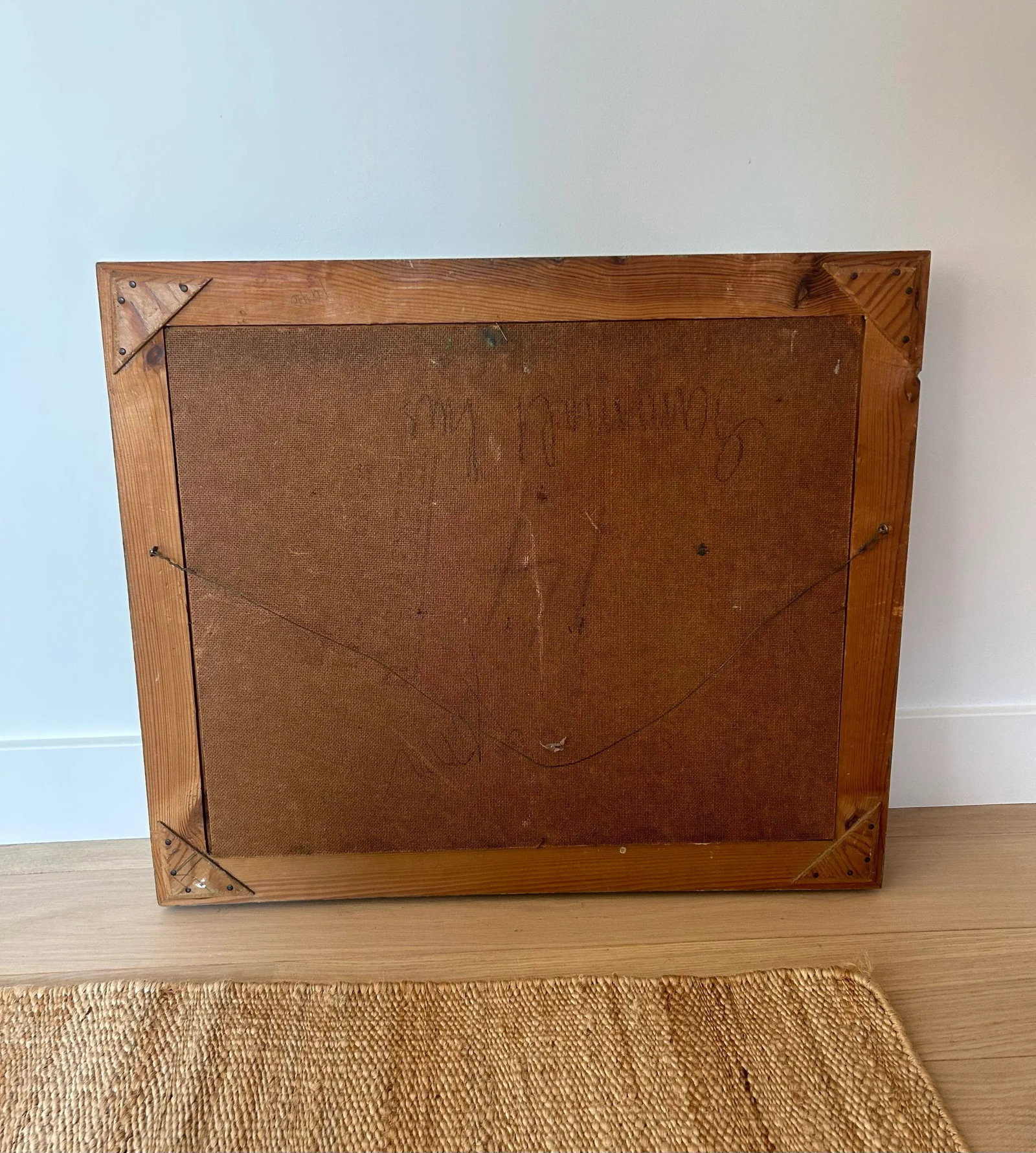 1940s Swedish Mid-Century Painting by Gunnar Jonn, Framed - 7