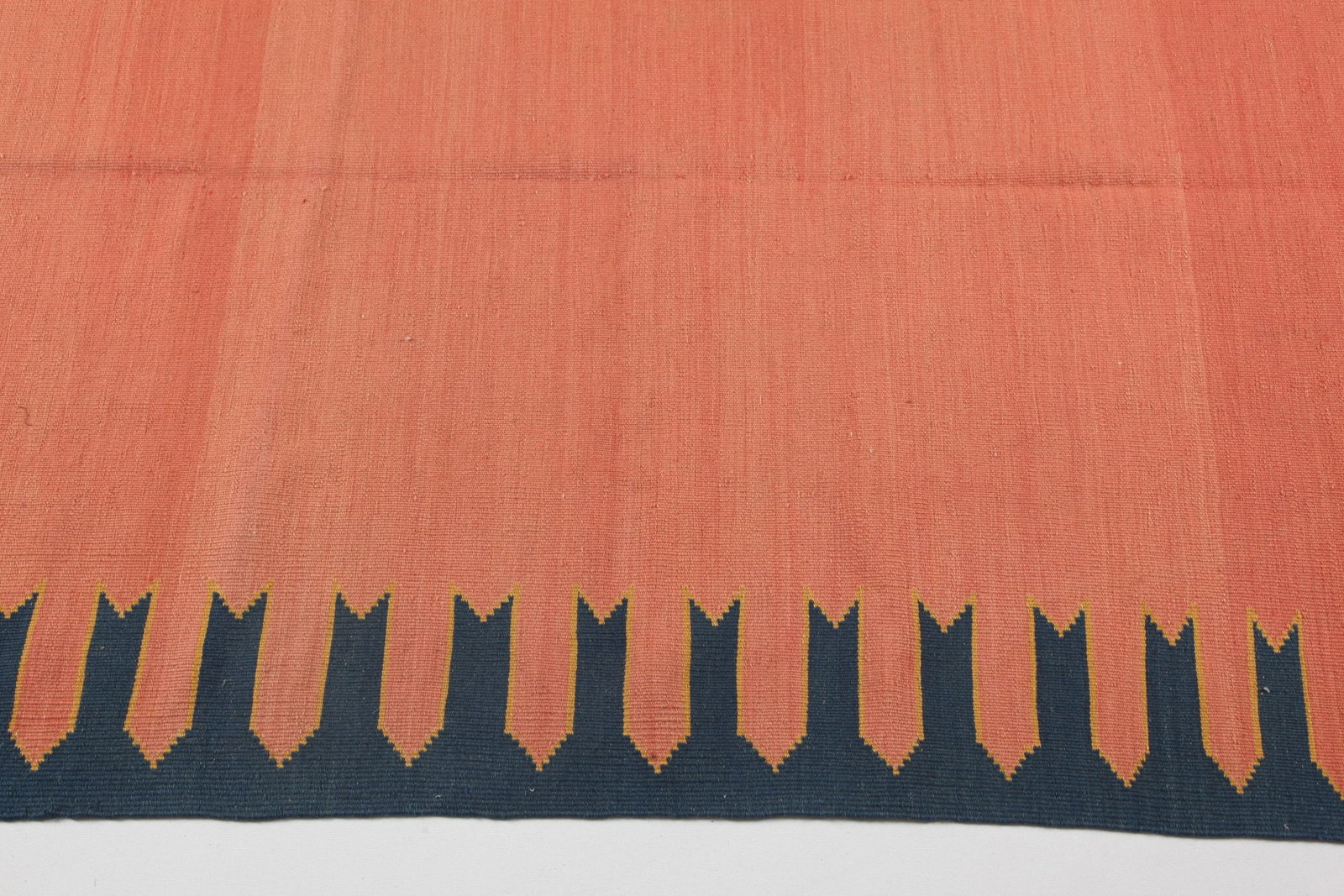 Handmade Flatweave Modern Oushak Kilim - 3